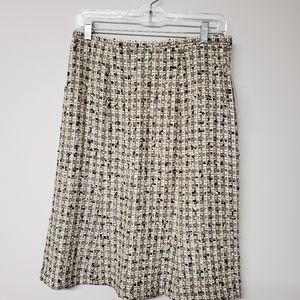 Jones NY Textured Rayon/Acrylic Skirt 8 NWT